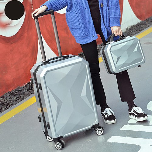 New Fashion 20/24/26 Inches Trolley Boarding Case Abs+Pc Colorful Travel Waterproof Luggage Set