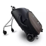 Kids Scooter Suitcase Lazy Carry On Rolling Luggage Ride On Trolley Suitcase Girl&Boy Detachable