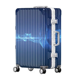 Universal Wheel Luggage,Fashion Boutique Aluminum Frame Trolley Case,Men And Women
