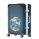 Universal Wheel Luggage,Fashion Boutique Aluminum Frame Trolley Case,Men And Women