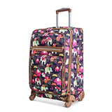 Women'S Fashion Trolley Case,Polyester Environmental Soft Box,20"Universal Wheel Boarding