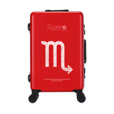 Traveling Luggage Bags With Wheels Spinner Unisex Cartoon Constellation Carry On Luggage Fashion