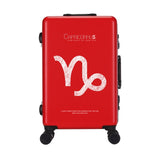 Traveling Luggage Bags With Wheels Spinner Unisex Cartoon Constellation Carry On Luggage Fashion