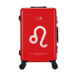 Traveling Luggage Bags With Wheels Spinner Unisex Cartoon Constellation Carry On Luggage Fashion