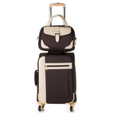Hotsale!14 20 22 24 26Inches Female Travel Luggage Bags Sets On Universal Wheels,Girl Fashion