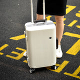 Aluminum Frame Suitcase,Multiwheel Luggage Carry-On,Nniversal Wheel Hardside Travel Box Drag