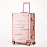 Lightweight Suitcase,Abs+Pc Trolley Case,Classic Suitcase,Tsa Password Box,Universal Wheel