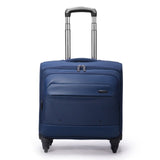 Letrend Wheel Luggage Metal Trolley Bag Men Travel Hand Trolley Men Bag Large Capacity Travel
