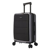 Casual Travel Trolley Luggage Aluminum Frame Tsa Alloy Business Rolling Luggage Airplane Suitcase