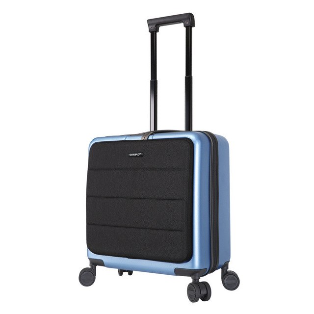 Casual Travel Trolley Luggage Aluminum Frame Tsa Alloy Business Rolling Luggage Airplane Suitcase