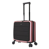 Casual Travel Trolley Luggage Aluminum Frame Tsa Alloy Business Rolling Luggage Airplane Suitcase