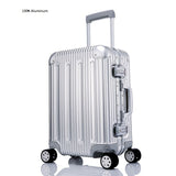 Carrylovenoble High Quality Aluminum-Magnesium Alloy Spinner Travel Brand Suitcase Hand Luggage