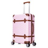 Trolley Case Abs + Pc 20 "24"26"Wheel Suitcase Ladies Men'S Suitcase Metal Wrap Angle Drawing Board