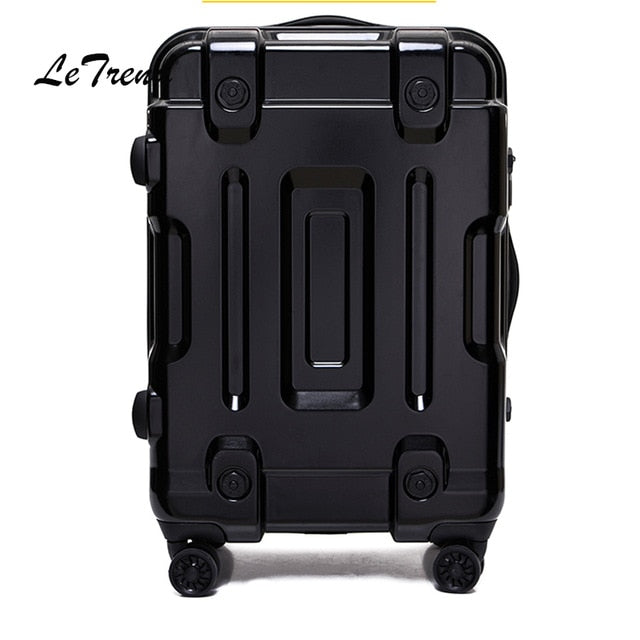 Letrend 29 Inch Personality Spinner Rolling Luggage High Capacity Trolley Students  Suitcases