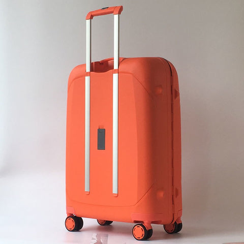Trolley Case Ultra-Light Pp Material Trolley Trunk,Scratch-Resistant Men And Women