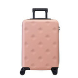 Trendy Luggage,Matte Anti-Fall Wear Trolley Case,Silent Caster Suitcase,20 Inch Boarding