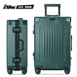 Carrylove Personality Retro High Capacity Luggage Series 20/24/26/29 Inch Size Pc Aluminum Frame