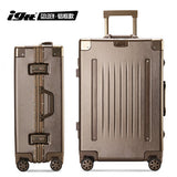 Carrylove Personality Retro High Capacity Luggage Series 20/24/26/29 Inch Size Pc Aluminum Frame