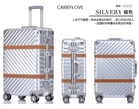 Carrylove Metal Texture, High Quality 20/24/26/29 Inch Size Pc Aluminum Frame Noble, Perfect