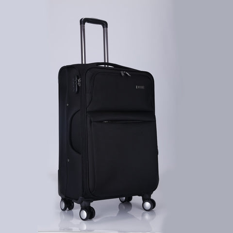 Business Travel Rolling Luggage Men Women Airplane Suitcase Clothing Carry On Trolley Fabric Soft