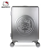 Carrylove Fashion 18/20/24 Inch Size High Quality High-End Fashion Cute Cat Abs Rolling Luggage