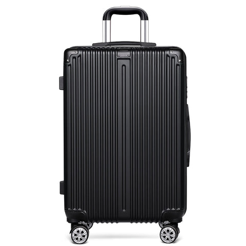 New Fashion Pc&Abs Hardside Luggage For Women Bording Trolley Bags For Men Aluminium Frame Draw Bar