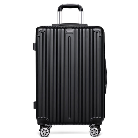 New Fashion Pc&Abs Hardside Luggage For Women Bording Trolley Bags For Men Aluminium Frame Draw Bar