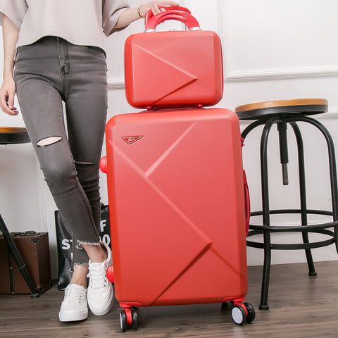 Abs +Pc Rolling Luggage Suitcase Trolley,Stylish And Convenient Trolley Case,Super Storage