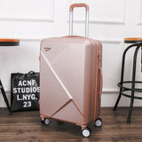 Abs +Pc Rolling Luggage Suitcase Trolley,Stylish And Convenient Trolley Case,Super Storage