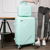 Abs +Pc Rolling Luggage Suitcase Trolley,Stylish And Convenient Trolley Case,Super Storage