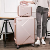 Abs +Pc Rolling Luggage Suitcase Trolley,Stylish And Convenient Trolley Case,Super Storage
