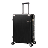 20'' 24'' Aluminum Frame+Pc Spinner Travel Suitcase Hand Rolling Luggage Trolley With Tsa Lock
