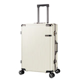 20'' 24'' Aluminum Frame+Pc Spinner Travel Suitcase Hand Rolling Luggage Trolley With Tsa Lock