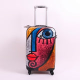 Printed Trolley Case,20-Inch Men And Female Boarding Box, 24/28 Inch Universal Wheel Password