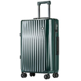 Large-Capacity Travel Trolley Case,High-Quality Abs+Pc Universal Wheel Luggage,Personalized Retro