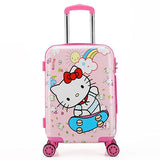 Children'S Cartoon Trolley Suitcase 20" Hello Kitty/Transformers/Spiderman Travel Suitcase