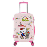 Children'S Cartoon Trolley Suitcase 20" Hello Kitty/Transformers/Spiderman Travel Suitcase