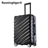 20"24"26"28" Aluminum Frame Luggage New Travel Suitcase With Spinner Rolling Trolley Case