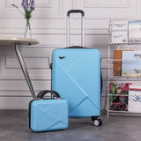 Travel Suitcase Set Rolling Luggage Spinner Trolley Case  20Inch Boarding Wheel Woman Cosmetic Case