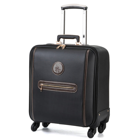 Business Trolley Universal Wheel Luggage Bag 20"24"Inch,Boarding Lock Box Suitcase,For Men And