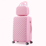 Travel Suitcase Set Rolling Spinner Luggage Set Trolley Case Boarding Wheel Woman Cosmetic Case