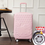 Travel Suitcase Set Rolling Luggage Set Spinner Trolley Case 20" Boarding Wheel Woman Cosmetic Case