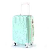 Travel Suitcase Set Rolling Luggage Set Spinner Trolley Case 20" Boarding Wheel Woman Cosmetic Case