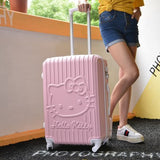 Travel Suitcase Set Rolling Luggage Set Spinner Trolley Case 20" Boarding Wheel Woman Cosmetic Case