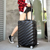 Carrylove High Quality Business Luggage Series 20/24/26/28 Inch Size Aluminum Frame Pc Rolling