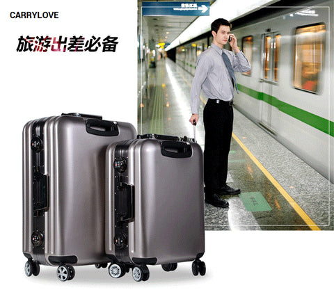 Carrylove Business Luggage Series 24Inch Size High Quality  Pc Rolling Luggage Spinner Brand Travel