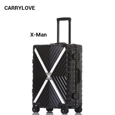 Carrylove Business Luggage Series 20/24/26/28Inch Size High Quality X-Man Pc Rolling Luggage