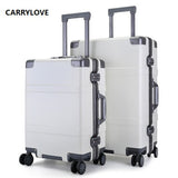 Carrylove Perfect Senior Business  Series 20/24 Inch High Quality Pc Aluminum Frame  Rolling