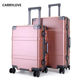 Carrylove Perfect Senior Business  Series 20/24 Inch High Quality Pc Aluminum Frame  Rolling