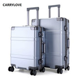 Carrylove Perfect Senior Business  Series 20/24 Inch High Quality Pc Aluminum Frame  Rolling